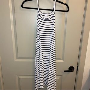 Old Navy Blue and White Dress